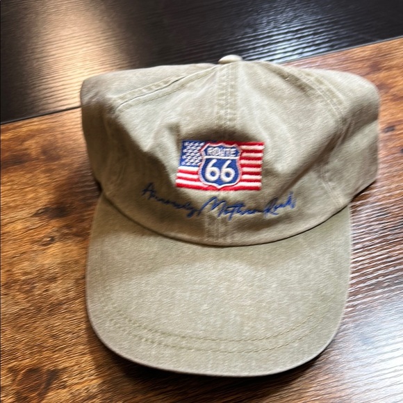 Route 66 Tan Cap - Picture 1 of 3